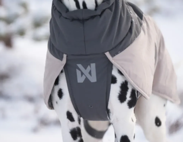 Зимняя куртка для собак Glacier wool jacket 3.0 Non-stop dogwear Серый