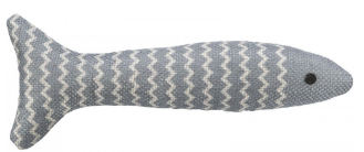 Іграшка Trixie для котів Риба з котячою м'ятою поліестер кольорова