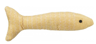 Іграшка Trixie для котів Риба з котячою м'ятою поліестер кольорова