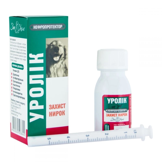 ЗооХелс Уролик Суспензия для мочеполовой системы собак и кошек