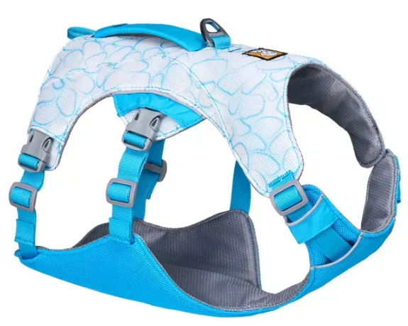 Охолоджувальна шлейка для собак Ruffwear Swamp Cooler Блакитний