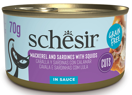 Schesir Grill Mackerel и Sardines with Squids ШЕЗИР МАКРЕЛЬ С САРДИНОЙ в соусе