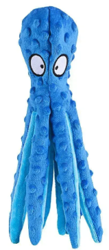 Мягкая игрушка для собак Octopus Shaped Crinkle Dog Plush Toy