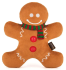 Игрушка для собак Holiday Classic - Gingerbread Man Pet Play