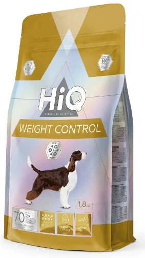 Сухой корм HiQ Weight Control для контроля веса взрослых собак всех пород 