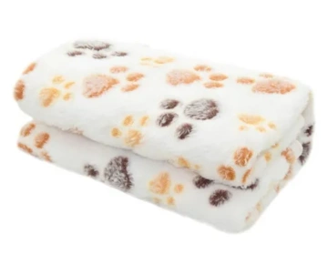 Derby Soft Flannel Fleece Dog Blanket Paw Плед для домашних животных, 75*100 см