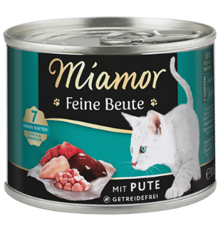Miamor Feine Beute mit Pute ИНДИЧКА, беззерновой, полнорационный влажный корм для кошек