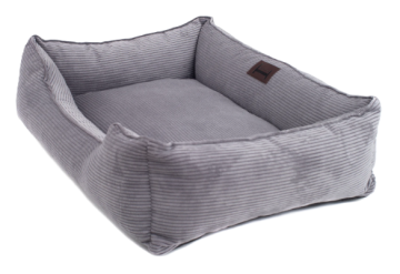 Лежак Harley and Cho Dreamer Velvet Gray для собак і котів
