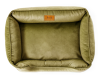Лежак Harley and Cho Dreamer Velour Olive для собак і котів