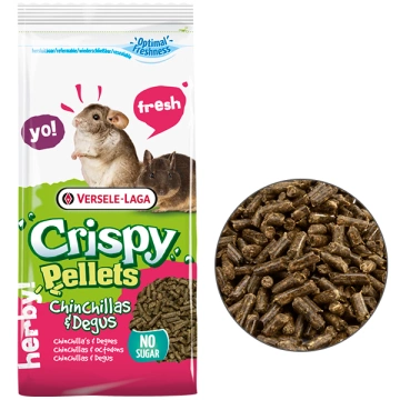Versele-Laga Crispy Pellets для шиншилл и дегу