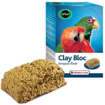 Versele-Laga Orlux Clay Bloc Amazon River Минеральный блок с глиной для больших попугаев