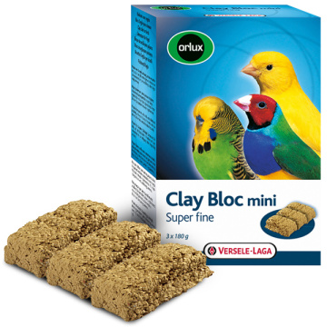 Versele Laga Orlux Clay Bloc Mini мінеральний блок із глиною для малих птахів