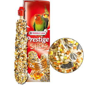 Versele-Laga Prestige Sticks Big Parakeets Nuts & Honey