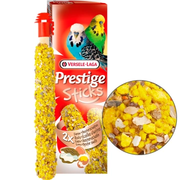 Versele-Laga Prestige Sticks Budgies Eggs&Oyster Shells