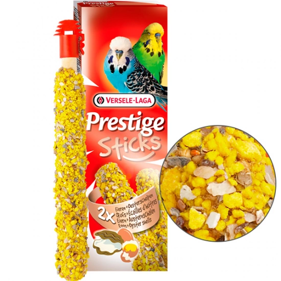 Versele-Laga Prestige Sticks Budgies Eggs&Oyster Shells