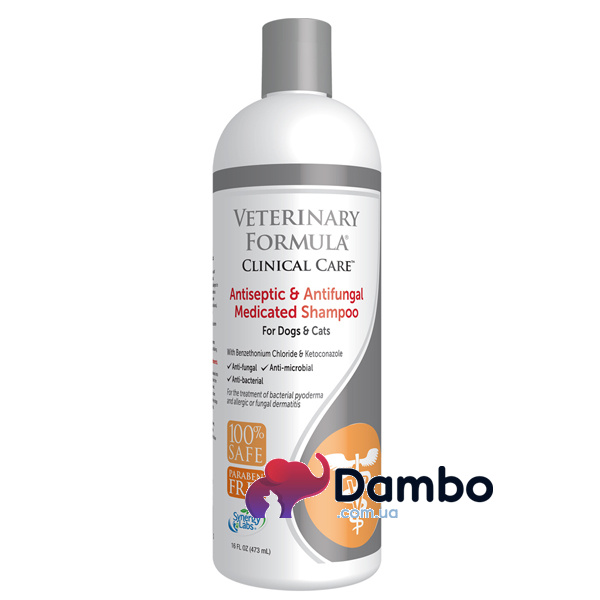 Veterinary Formula Antiseptic & Antifungal Shampoo купить в Киеве по 72
