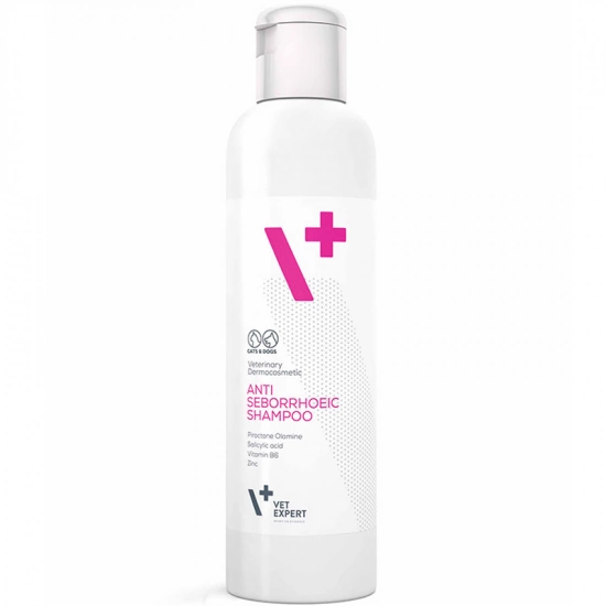 VetExpert Antiseborrheic Shampoo Антисеборейный шампунь для кошек и собак