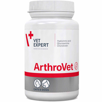 VetExpert ArthroVet HA Пищевая добавка для профилактики проблем с суставами и хрящами