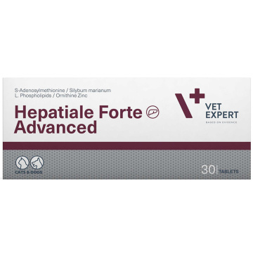 VetExpert Hepatiale Forte Advanced (Гепатіале Форте) Добавка для здоров'я печінки для котів та собак