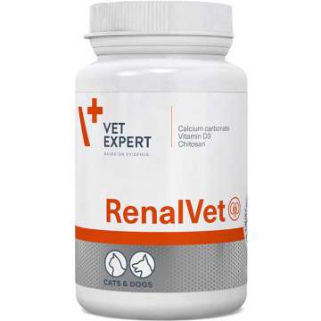 VetExpert RenalVet (РеналВет) препарат для собак та котів із симптомами хронічної ниркової недостатності
