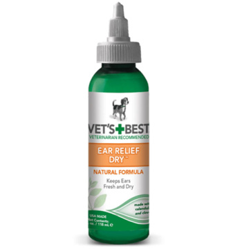 Vet's Best Ear Relief Wash & Dry