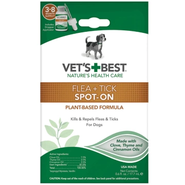 Vet's Best Flea&Tick Spot On Bottle
