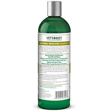 Vet`s Best Oatmeal Medicated Shampoo