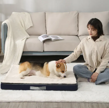 Лежанка для собак великих порід Derby Grey