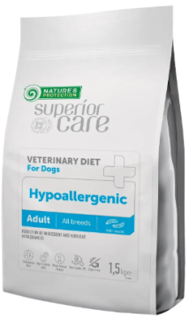 Ветеринарный беззерновой гипоаллергенный корм для собак Nature's Protection Superior Care