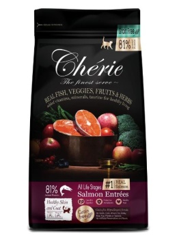 Cherie Dry Food Healthy Skin and Coa, с лососем