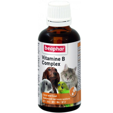 Витамины Beaphar Vitamine B для собак, котов, птиц и грызунов