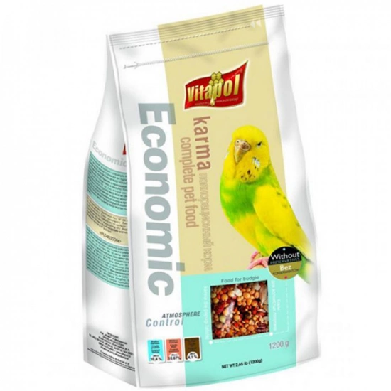 Vitapol Economic для хвилястих папуг