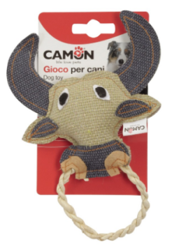 Іграшка CАMON "Бик з пищалкою", тканина