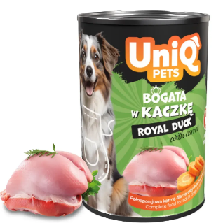 Консерви для собак UNIQ PETS DOG WET FOOD ROYAL DUCK з качкою