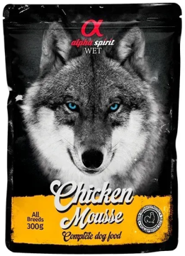 Alpha Spirit Chicken Mousse влажный корм с курицей для собак