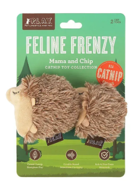 Игрушка для кошек Feline Frenzy - Woodland Hedgehog Pet Play