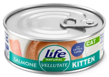 Консерви для кошенят «Lifecat Vellutate Wet Kitten» з лососем