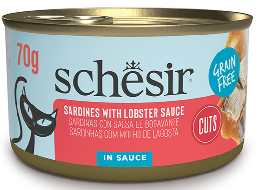 Schesir Grill Sardines with Lobster sauce ШЕЗИР САРДИНА С ЛОБСТЕРОМ в соусе