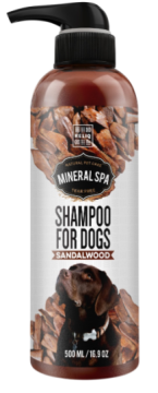 Шампунь для собак RELIQ Mineral Spa Sandalwood Shampoo с маслом сандала