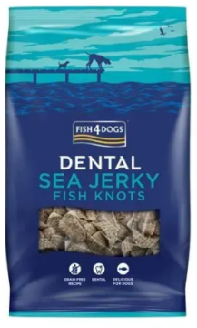Натуральні ласощі для собак з Шкіри Білої Риби Fish4Dogs Sea Jerky Рибні вузли