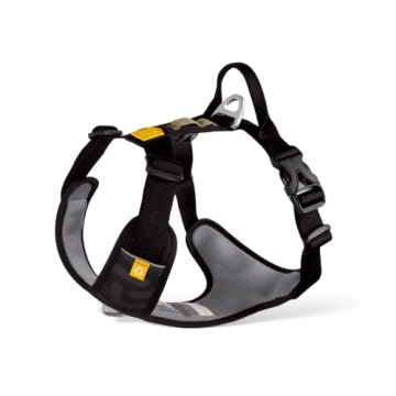 Шлея Woolly Wolf Roam Harness Black Ripple для собак пом'якшена