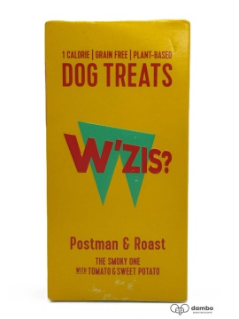 W'ZIS Веганські ласощі для собак в баночках веганський бекон Postman & Roast