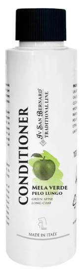 Кондиционер Iv San Bernard Green Apple для длинной шерсти собак и кошек, антиколтун, с яблоком