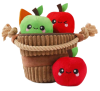 М'яка іграшка для собак HugSmart - Apple Basket