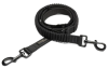 Повідець з амортизацією для собак Cloud7 L-2-Jogging-Leash AKTIV Чорний