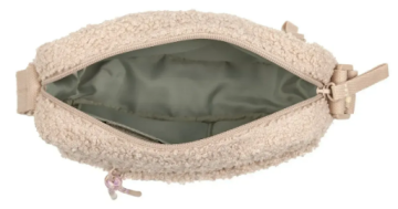 Квадратна сумка для ласощів та аксесуарів собак Palopa Noka Teddy-Fleece Бежевий