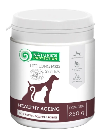 Пищевая добавка для пожилых собак и котов Nature's Protection Ageing Formula