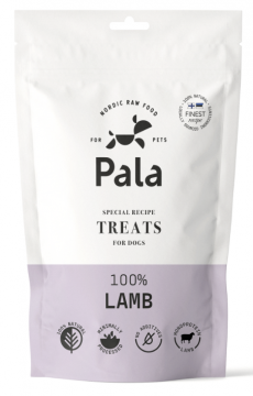 Лакомства Pala Treats Lamb 100% для собак