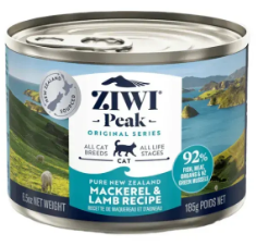 Полнорационный влажный корм для кошек Ziwi Peak Original Series Mackerel & Lamb Recipe Скумбрия и ягнятина