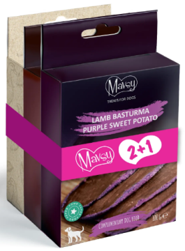 Сет вкусностей №15 для собак Mavsy Freeze dried+ Refined jerky, 2+1